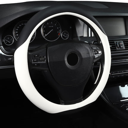 Microfiber Leather 15" Universal Fit Car Steering 