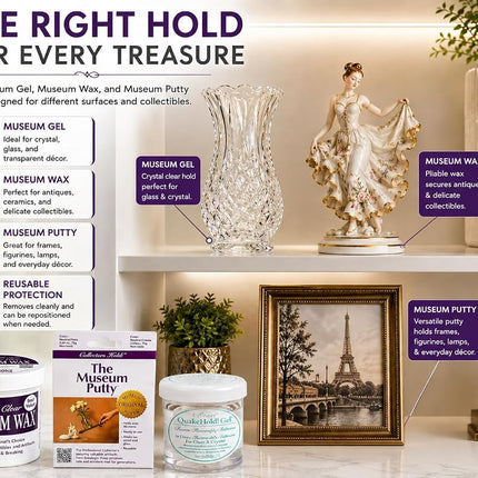3 Pack Museum Gel, Wax and Putty