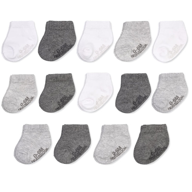 Fruit of the Loom Baby 14-Pack Grow & Fit Flex Zon