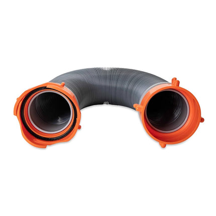 Camco 3-Foot Super Heavy-Duty Tote Tank Sewer Hose Kit | 18mil HTS Vinyl (39645), Black
