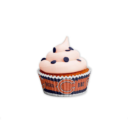 NFL Chicago Bears 50-Piece Large Baking Cups