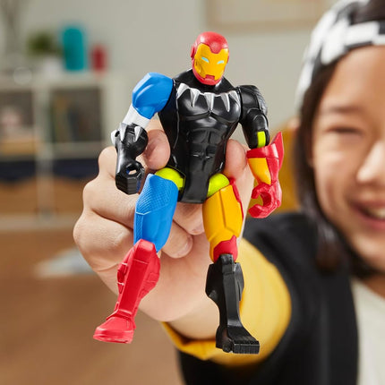 MixMashers Marvel Iron Man Custom Avengers Mix-and-Match Action Figure & Accessories, 5-Inch-Scale (12 cm) Super Hero Toys for Kids Ages 4+