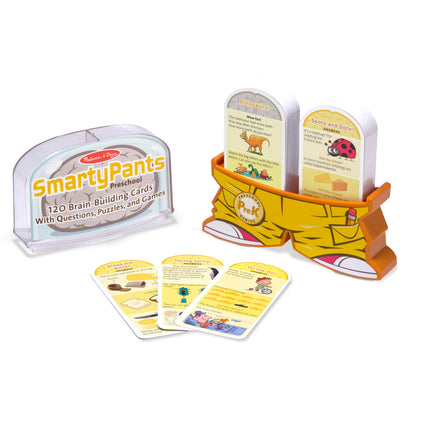 Melissa & Doug Smarty Pants Jeu de cartes préscolaire (Jeu de cartes éducatif, Développé avec des éducateurs, 120 cartes)