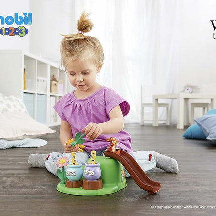 Playmobil 71317 1.2.3 & Disney: Winnie's & Tigger's Bee Garden, Winnie-the-Pooh, educational toys for toddlers, gifting toy and fun imaginative role-play, playsets for children ages 12 months+