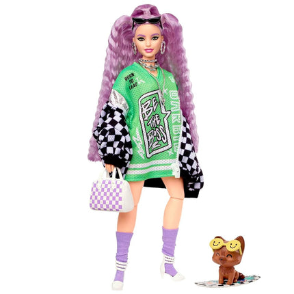 BARBIE BRAND Extra Doll #18 in Jersey Dress & Over