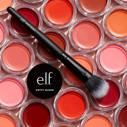 (Fiji) - e.l.f. Putty Blush, Creamy & Ultra Pigmented Formula, Infused with Argan Oil & Vitamin E, Fiji, 10ml (10g)