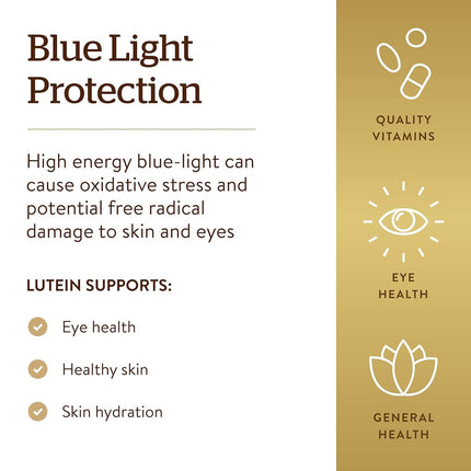 Solgar - Lutein Eye Health 20 mg. - 60 Softgels