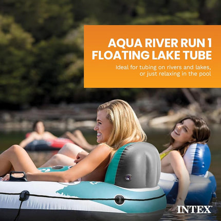 Intex River Run I Sport Lounge, Inflatable Water Float n.a. Red
