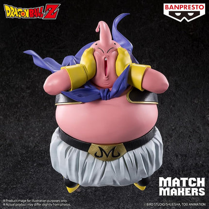 BANPRESTO Majin Buu (Vs Goku Super Saiyan 3) Dragon Ball Z Match Makers 14 cm Multicolour BP29079P Figure Ideal for Anime Fans