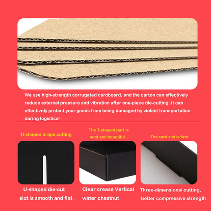 Shipping Packaging MEIANJU Hard Corrugated Cardboard Shipping Boxs Gift Wrap Box for Bridesmaid Proposal,Invitations, Wedding,Christmas,Anniversary with Lids Anti-Impact Suitable E-Commerce Packaging