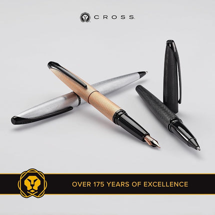 CROSS ATX Sandblasted Titanium Gray Fountain Pen