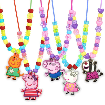 Tara Toys Peppa Pig Necklace Activity Set for Kids Aged 3 Years and Above