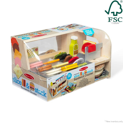Melissa & Doug Slice And Stack Sandwich CounterMD31650