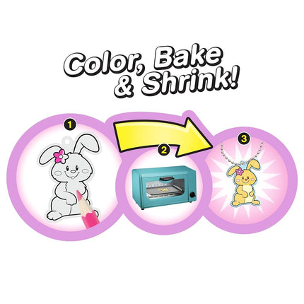 Shrinky Dinks Easter Kit, 12-Pieces, Kids Art and Craft Activity Set, Kids Toys for Ages 5 Up by Just Play