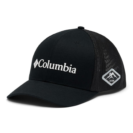 Columbia Unisex Mesh Ball Cap Black, White