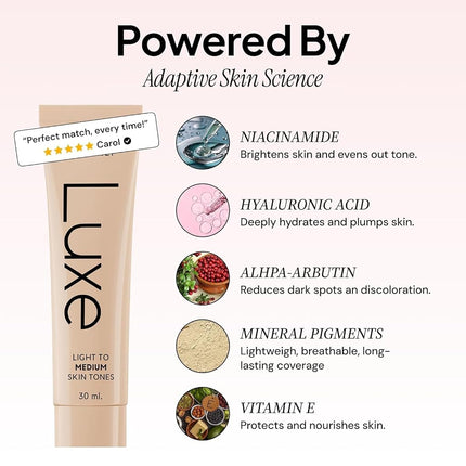 Luxe Color Changing Foundation (Medium Dark)