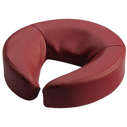 Master Massage Universal Face Cushion/face Pillow for Massage Table-burgundy, 1count
