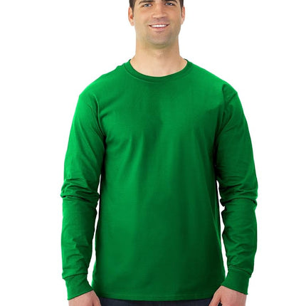 Fruit Of The Loom Adult HD Cotton Long Sleeve Crew