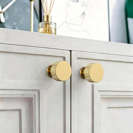 Coinkoly 10 Pack Champagne Bronze Cabinet Knobs Kitchen Champagne Gold Cabinet Pulls for Cabinets Drawer Pulls Dresser Hardware for Cupboard CK0083