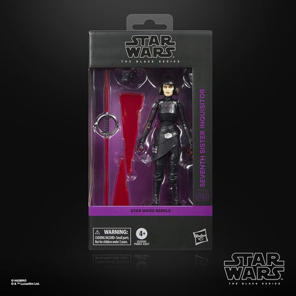 Star Wars The Black Series Seventh Sister Inquisitor, Star Wars Rebels Premium Collectible 6 Inch Action Figure