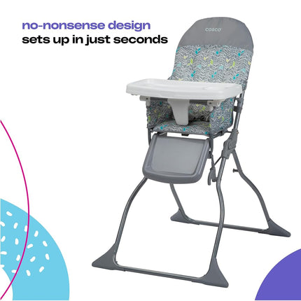 Cosco Simple Fold High Chair, Spritz