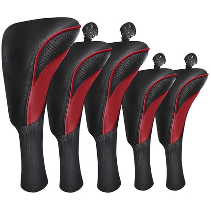 FINGER TEN Golf Club Head Covers for Woods Driver 