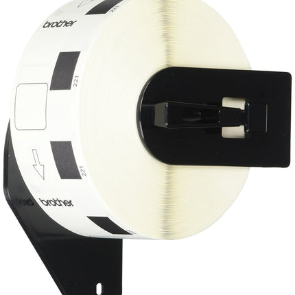 Brother DK1221 Square Paper Labels, 1000 Labels, White