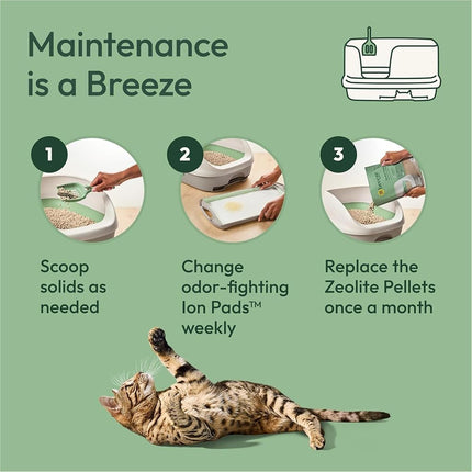 Purina Tidy Cats Scented Litter Pellets, Breeze Enhanced Refill Litter Pellets in Recyclable Box - (Pack of 4) 7 lb. Bags