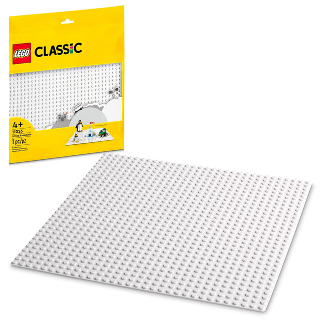 LEGO White Baseplate