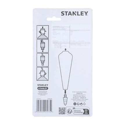 Stanley 0-47-973 Plomada de latón, oro, 225 g