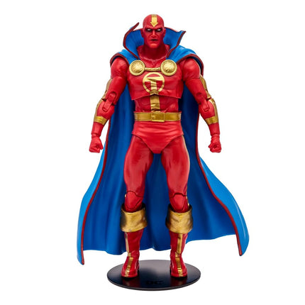 McFarlane Toys DC Multiverse Red Tornado (DC Classic) Gold Label Action Figure - 7 Inches Detailed Collectible with 22 Articulation Points and Weather-Wielding Accessories