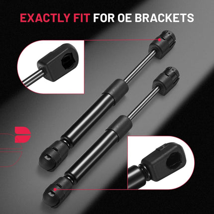 BDFHYK C16-22360 13 inch 35 Lb/156N Gas Shocks Struts for Camper Shell Side Window, Pickup Truck Toolbox, Aluminum Weatherguard Toolbox, Cabinet lid Door, Toolbox, Outdoor Bench, Set of 2