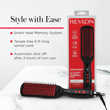 REVLON SmoothStay XL Straightening Brush