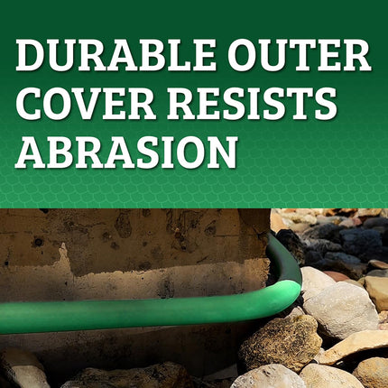 Flexzilla Colors SwivelGrip Garden Hose 5/8 in. x 10 ft., Lightweight All-Weather Water Hose, Durable and Flexible, Leak-Free Connections, Forest Green