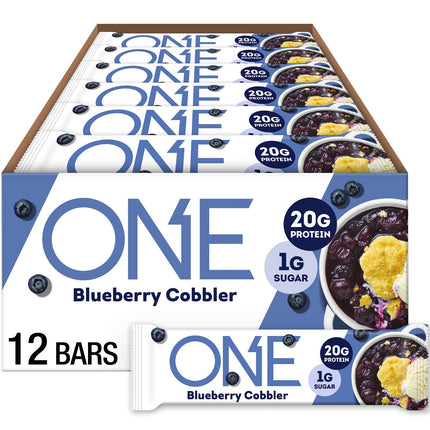 ISS Research Oh Yeah One Nutrition Bar, Blueberry 