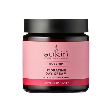 Sukin Rosehip Hydrating Day Cream 120ml - high in 
