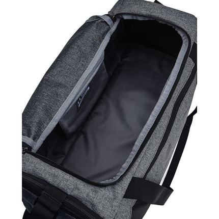 Under Armour Unisex-Adult Undeniable 5.0 Duffle, Pitch Gray Medium Heather (012)/Metallic Silver, X-Small