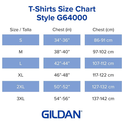 Gildan Men's Fitted Cotton T-Shirt, 2-Pack, Dark Heather, Large