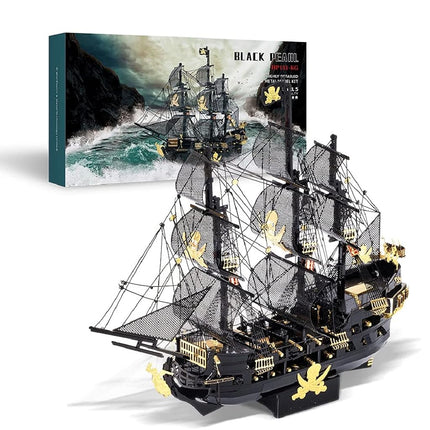 Piececool 3D Puzzles for Adults, Metal Pirate Ship