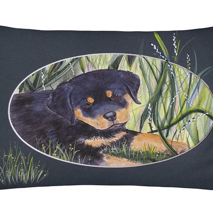Rottweiler Decorative Fabric Pillow