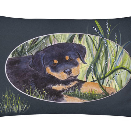 Rottweiler Decorative Fabric Pillow
