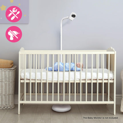 Soporte de suelo para vigilabebés VTech, compatible con la mayoría de vigilabebés VTech, soporte de cámara para bebé, seguridad para guardería