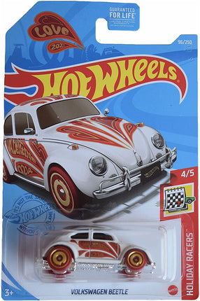 DieCast Hotwheels Volkswagen Beetle, Holiday Racer
