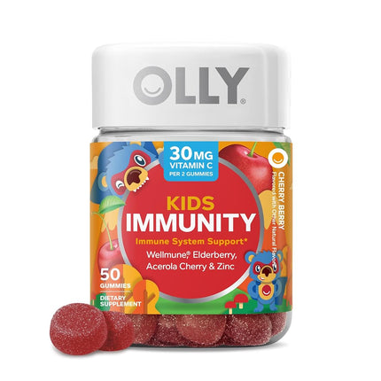 OLLY Kids Immunity Gummy Multivitamin, 25 Day Supp