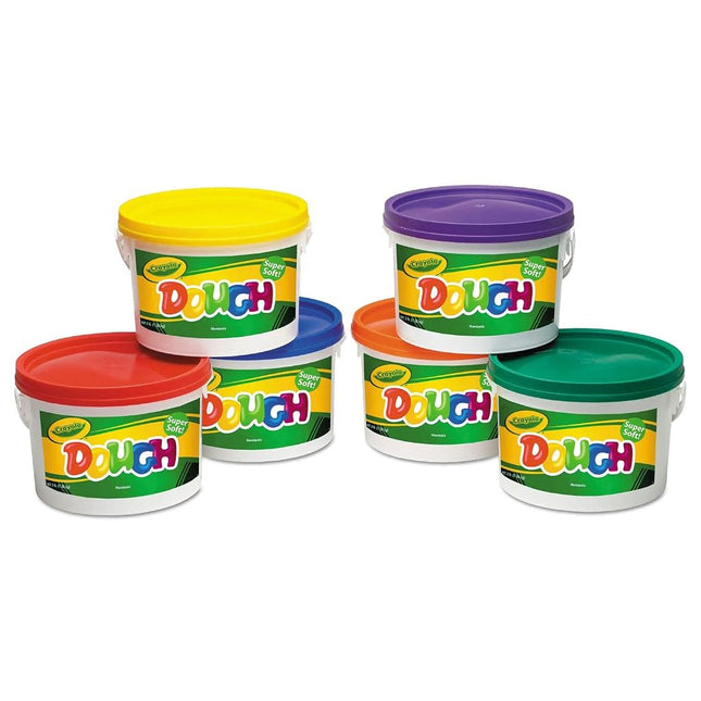 CRAYOLA DOUGH SET OF 6 TUBS RED