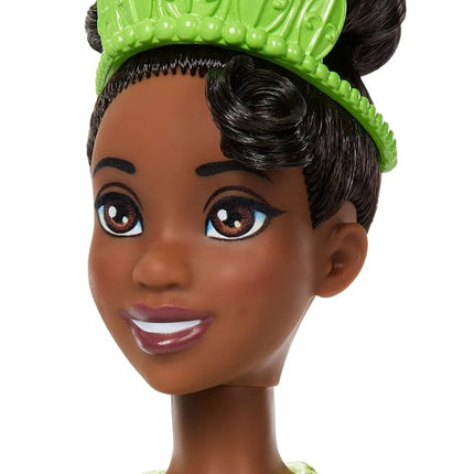 Disney Princess Mattel Toys, Tiana Fashion Doll with 2 Looks, 9 Accessories, 2 Snap-On Bodices & 2 Skirts, 2-in-1 Stories Inspired by Disney Movie