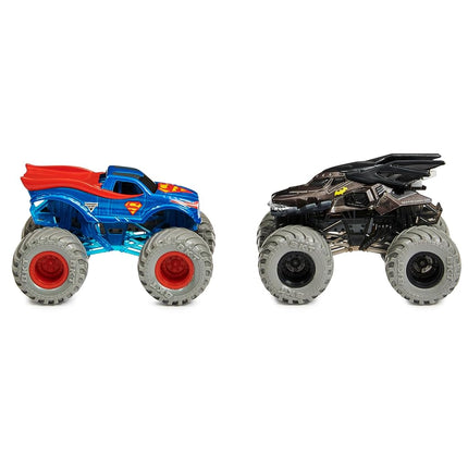 Monster Jam, Camions Monster Die-Cast Changent de Couleur, Officiel Batman contre Superman, Échelle 1:64