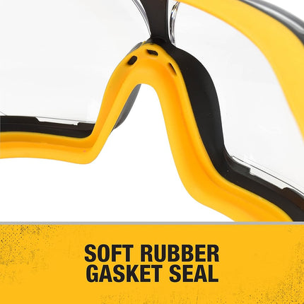 Dewalt DPG82-21 Concealer Smoke Anti-Fog Dual Mold Safety Goggle