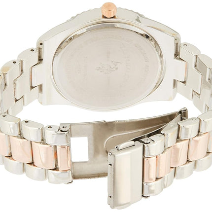 U.S. Polo Assn. Women's Analog-Quartz Watch with Alloy Strap, Two Tone, 8 (Model: USC40263)