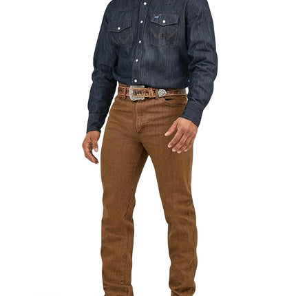 Wrangler Men's Big and Tall Premium Performance Workshirt, Denim, Large Tall